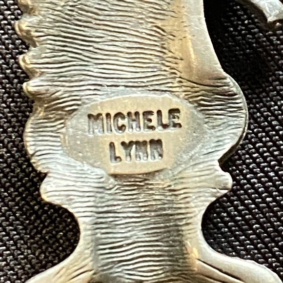 Michele Lynn Knight Chess Pendant, Vintage, Metal - Picture 4 of 7